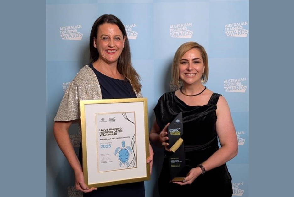 Kangan Institute named best training provider in Australia